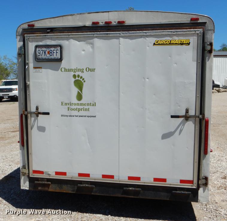 image for item DE8351 2013 Doolittle Cargo Master enclosed cargo trailer