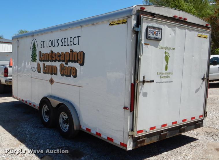 image for item DE8351 2013 Doolittle Cargo Master enclosed cargo trailer