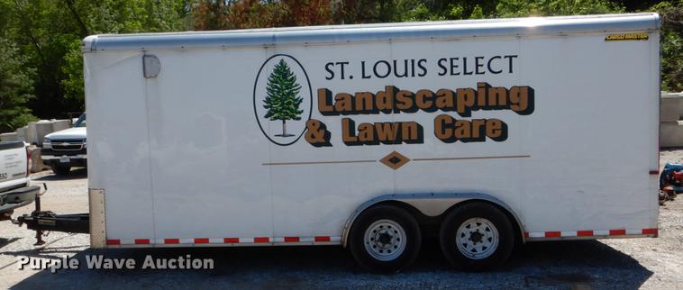 image for item DE8351 2013 Doolittle Cargo Master enclosed cargo trailer