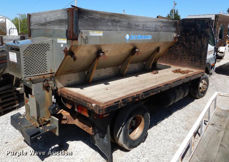 image for item DE8352 2004 Mitsubishi Fuso FG dump flatbed truck