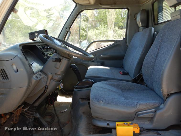 image for item DE8352 2004 Mitsubishi Fuso FG dump flatbed truck