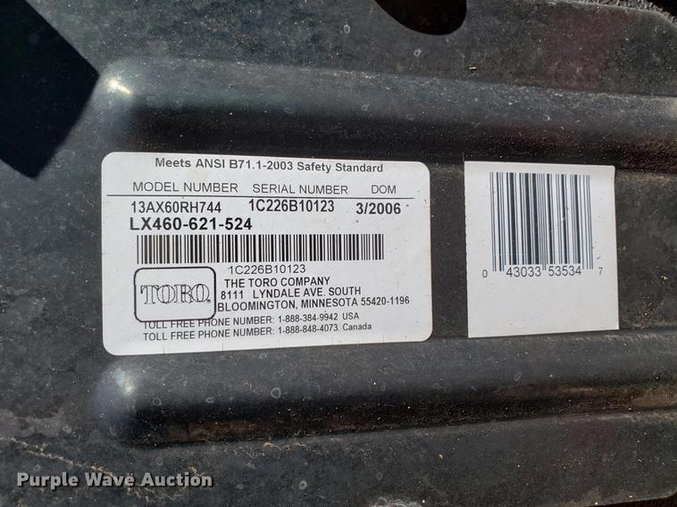 image for item DE9312 (3) lawn mowers