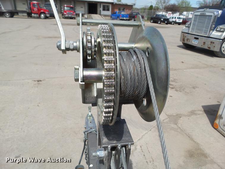 image for item DF0759 2008 Trinity PI20 utility trailer