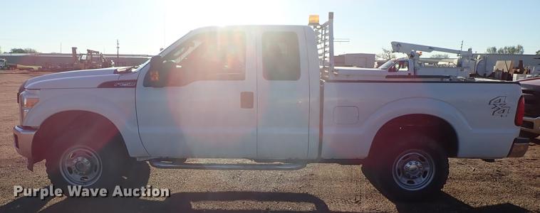 image for item DF1126 2014 Ford F250 Super Duty SuperCab pickup truck