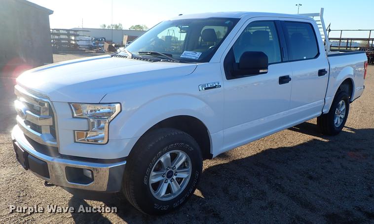 image for item DF1128 2015 Ford F150 SuperCrew pickup truck