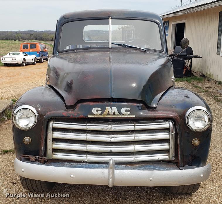 image for item DF3413 1950 GMC pickup truck