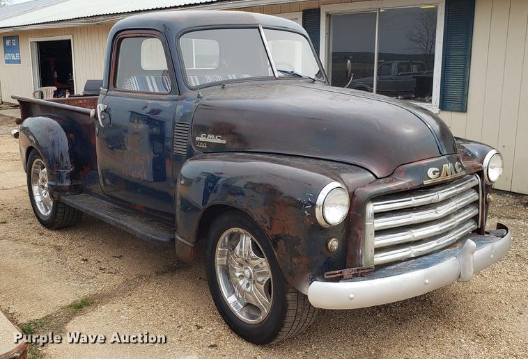 image for item DF3413 1950 GMC pickup truck