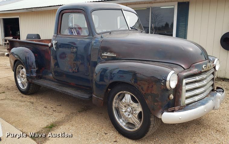 image for item DF3413 1950 GMC pickup truck