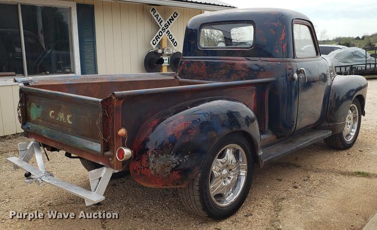 image for item DF3413 1950 GMC pickup truck