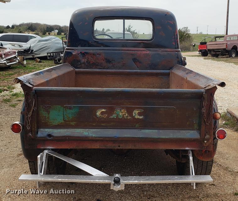 image for item DF3413 1950 GMC pickup truck