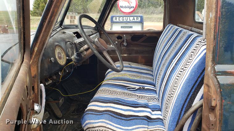 image for item DF3413 1950 GMC pickup truck