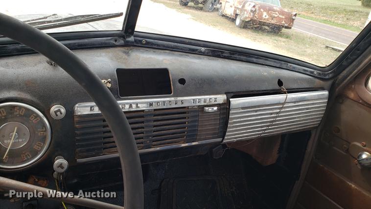 image for item DF3413 1950 GMC pickup truck