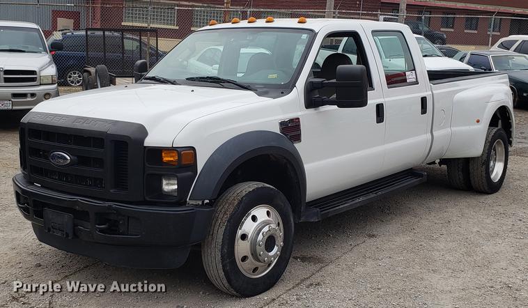 image for item DF3457 2008 Ford F450 Super Duty Crew Cab truck cab and chassis