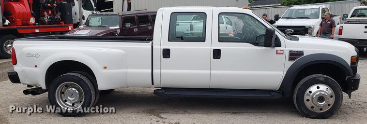 image for item DF3457 2008 Ford F450 Super Duty Crew Cab truck cab and chassis