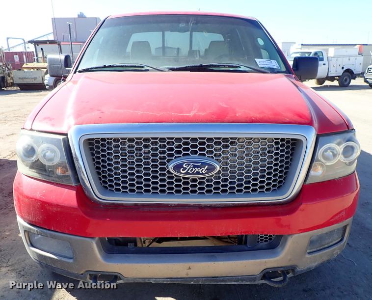 image for item DF8813 2004 Ford F150 SuperCrew pickup truck