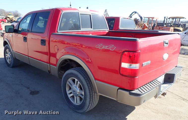 image for item DF8813 2004 Ford F150 SuperCrew pickup truck