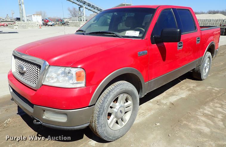 image for item DF8847 2004 Ford F150 SuperCrew pickup truck