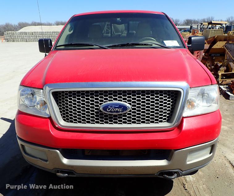 image for item DF8847 2004 Ford F150 SuperCrew pickup truck