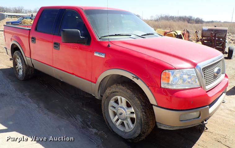 image for item DF8847 2004 Ford F150 SuperCrew pickup truck