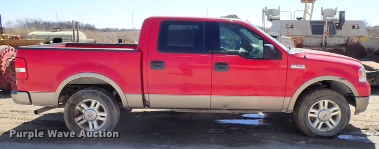 image for item DF8847 2004 Ford F150 SuperCrew pickup truck