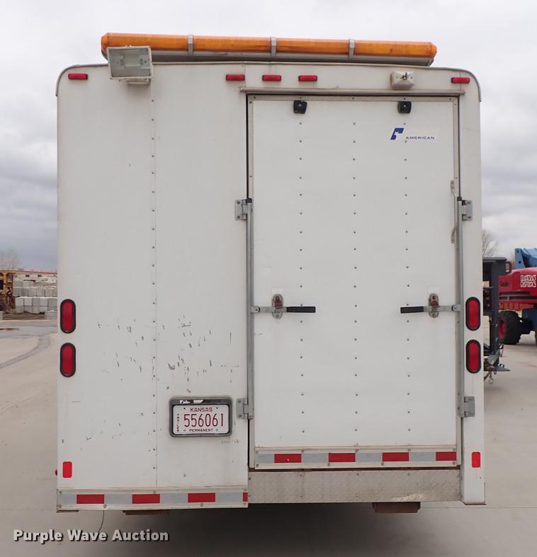 image for item DF8853 2004 Pace American Sport enclosed cargo trailer
