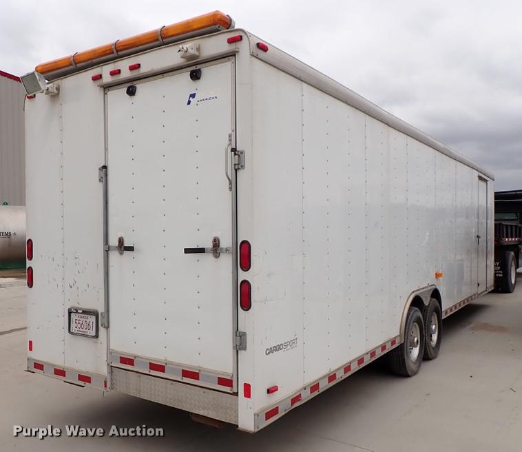 image for item DF8853 2004 Pace American Sport enclosed cargo trailer
