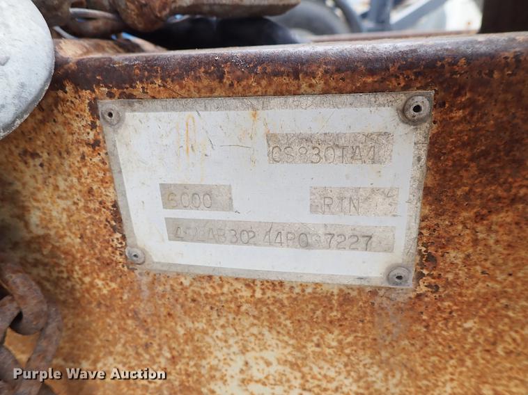 image for item DF8853 2004 Pace American Sport enclosed cargo trailer