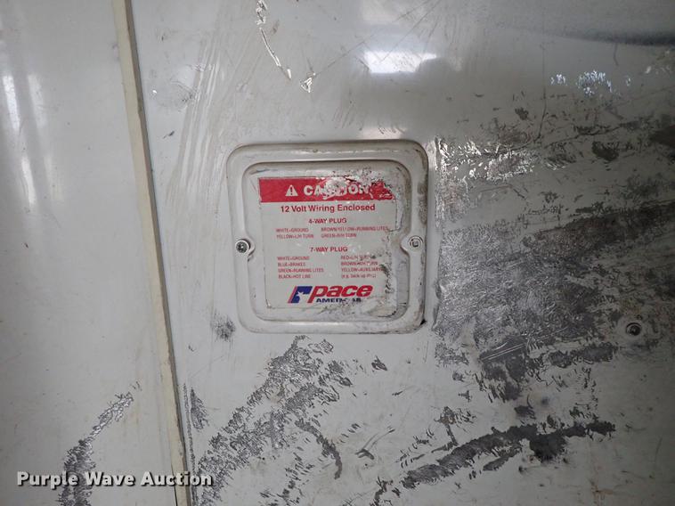 image for item DF8853 2004 Pace American Sport enclosed cargo trailer