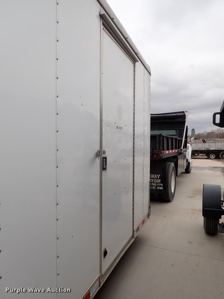 image for item DF8853 2004 Pace American Sport enclosed cargo trailer