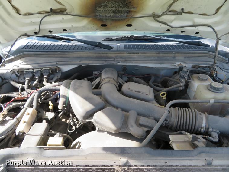 image for item DG3989 2008 Ford F350 Super Duty XL SuperCab utility bed pickup truck