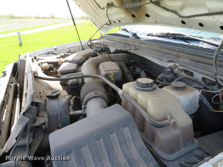 image for item DG3989 2008 Ford F350 Super Duty XL SuperCab utility bed pickup truck