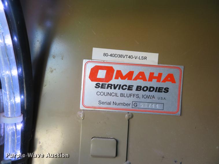 image for item DG3989 2008 Ford F350 Super Duty XL SuperCab utility bed pickup truck