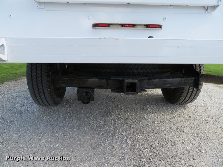 image for item DG3989 2008 Ford F350 Super Duty XL SuperCab utility bed pickup truck