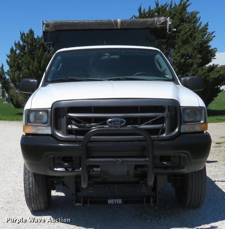 image for item DG3998 2003 Ford F250 Super Duty XL refuse bed pickup truck