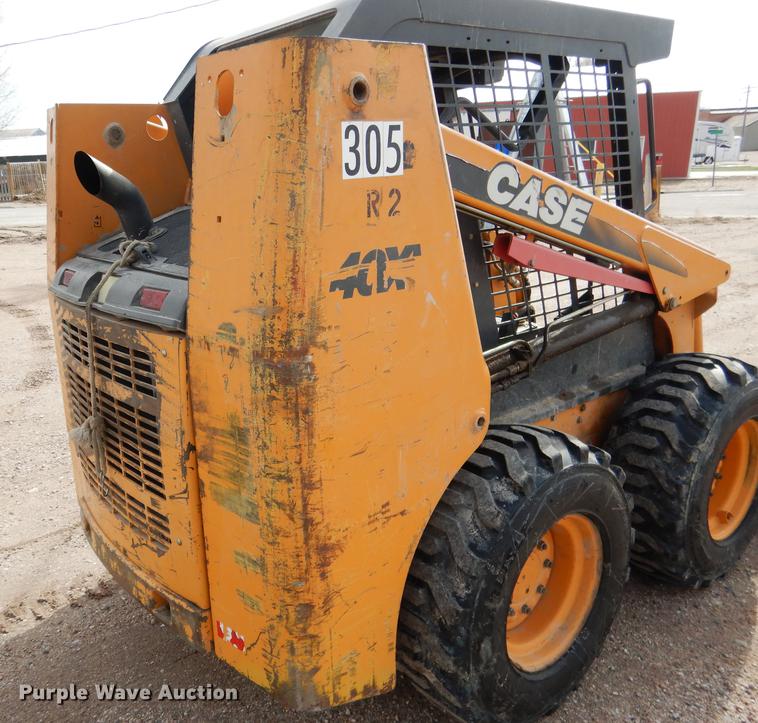 image for item DG5774 2002 Case 40XT skid steer