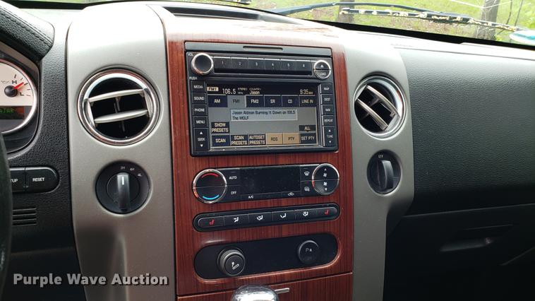 image for item EN9910 2008 Ford F150 SuperCrew pickup truck