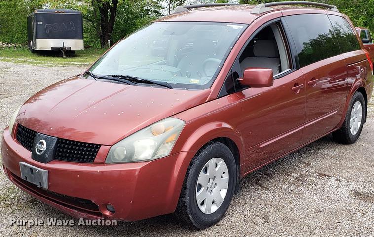 image for item EN9912 2005 Nissan Quest van