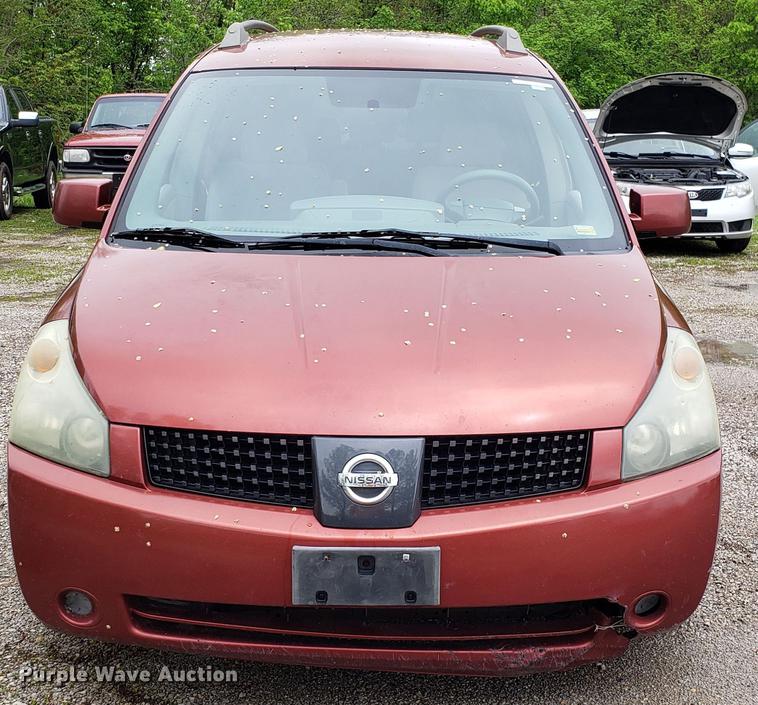 image for item EN9912 2005 Nissan Quest van