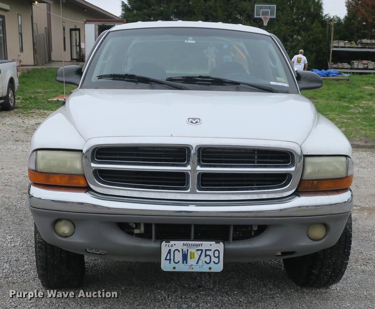 image for item EO9484 2001 Dodge Dakota SLT Quad Cab pickup truck