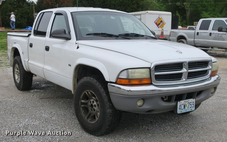 image for item EO9484 2001 Dodge Dakota SLT Quad Cab pickup truck