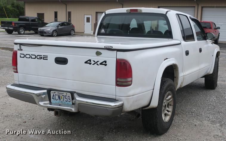 image for item EO9484 2001 Dodge Dakota SLT Quad Cab pickup truck