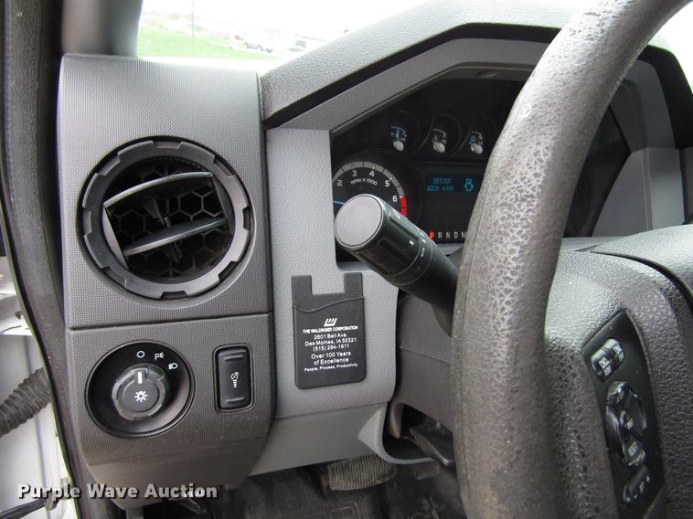 image for item EU9624 2014 Ford F350 Super Duty pickup truck cab and chassis