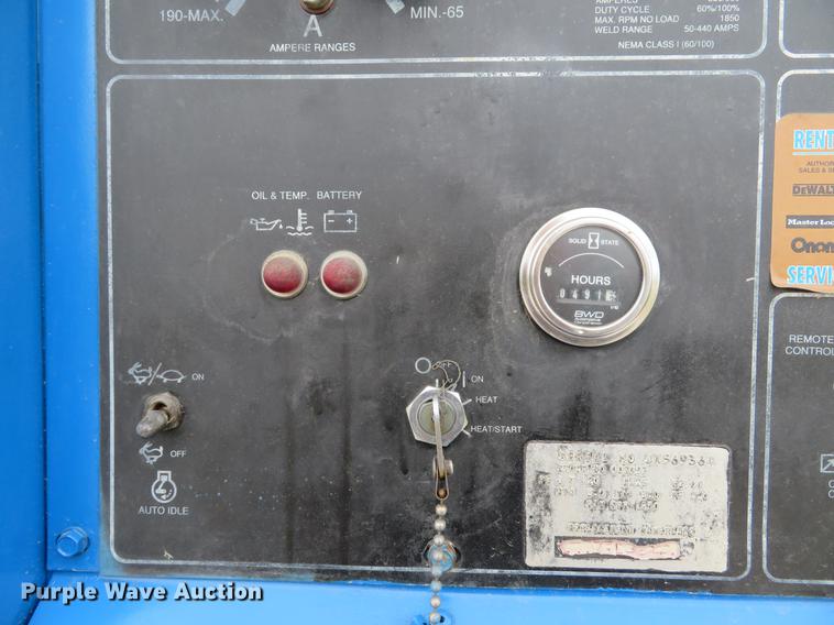 image for item EV9604 Miller Big 40 welder