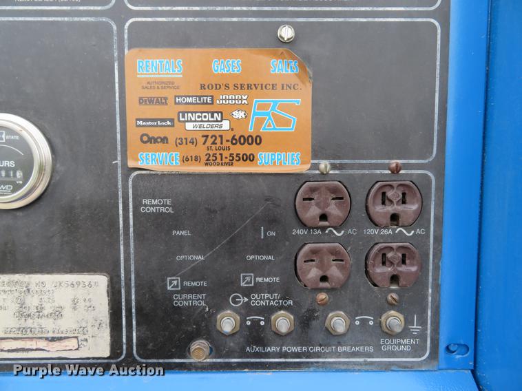 image for item EV9604 Miller Big 40 welder