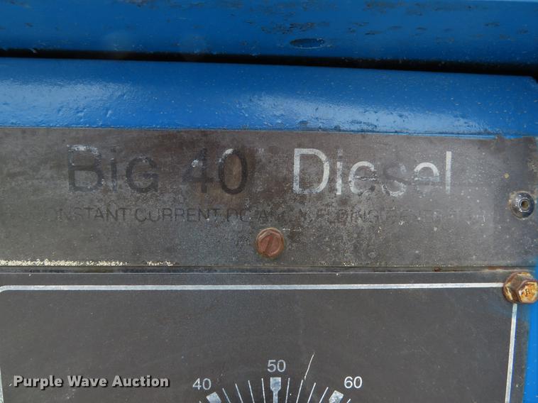 image for item EV9604 Miller Big 40 welder