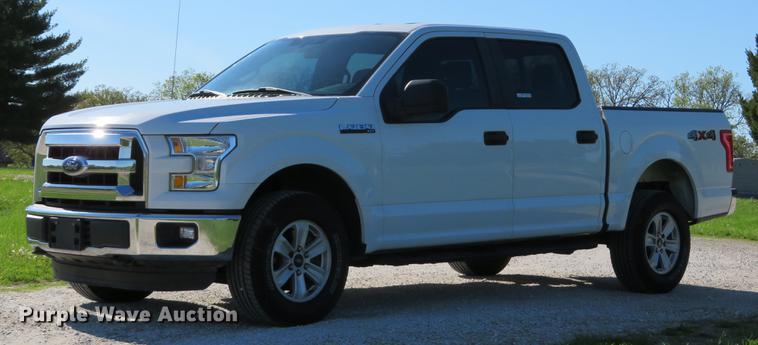 image for item EV9639 2015 Ford F150 XLT SuperCrew pickup truck