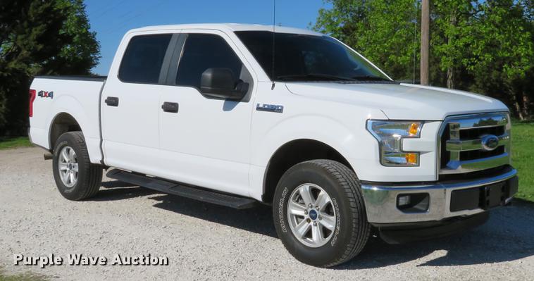 image for item EV9639 2015 Ford F150 XLT SuperCrew pickup truck