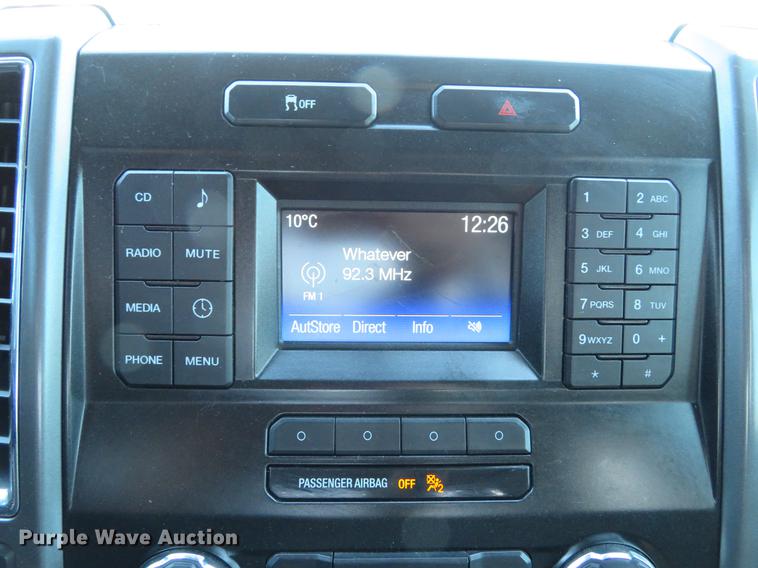 image for item EV9639 2015 Ford F150 XLT SuperCrew pickup truck