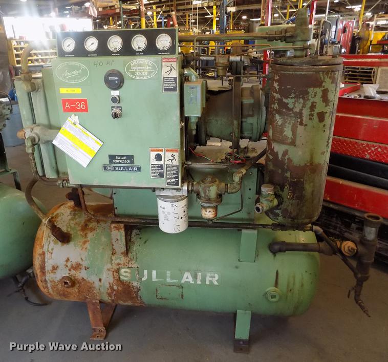 image for item FG9252 Sullair 10B-40AC screw type compressor