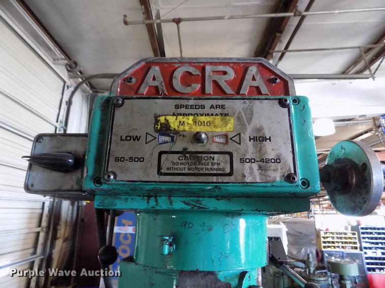 image for item FG9255 1995 Acra AM-4V precision milling machine